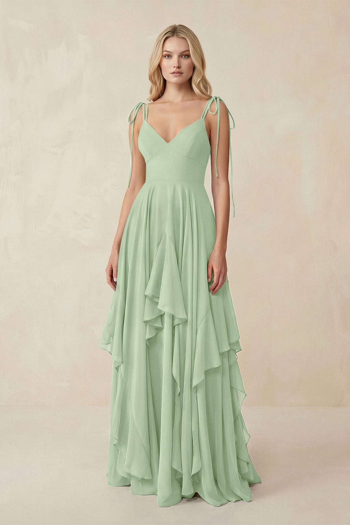 Sage Bridesmaid Dresses - SHE IS ME